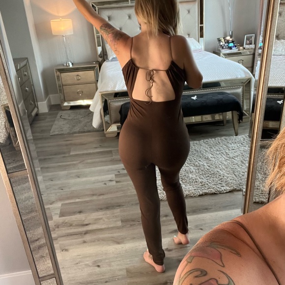 Brown jumpsuit - Picture 6 of 6
